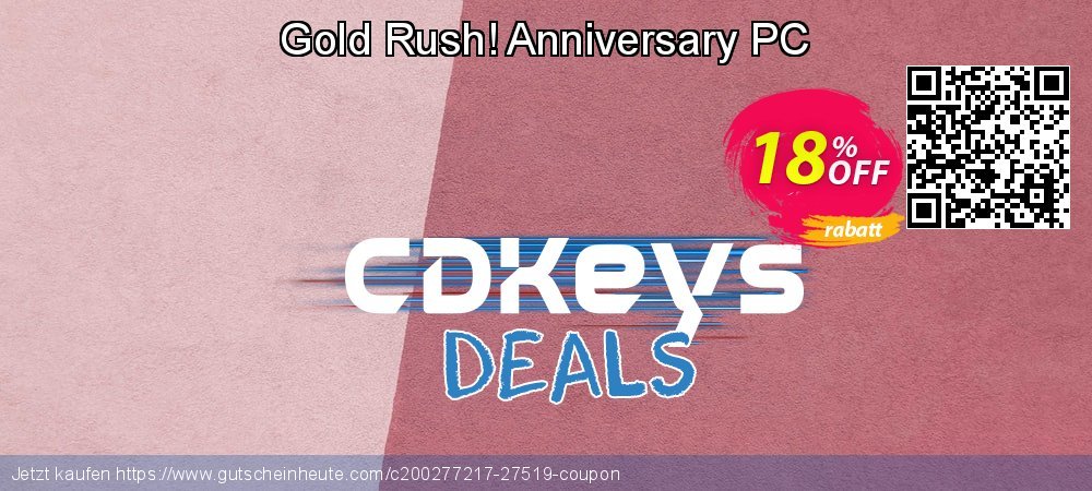 Gold Rush! Anniversary PC umwerfende Preisreduzierung Bildschirmfoto