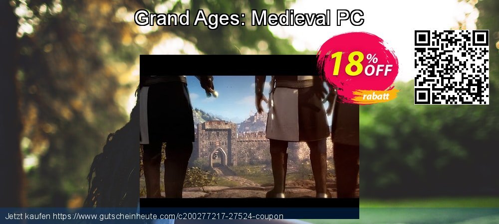 Grand Ages: Medieval PC spitze Rabatt Bildschirmfoto