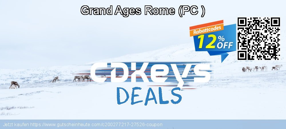 Grand Ages Rome - PC   exklusiv Preisnachlässe Bildschirmfoto