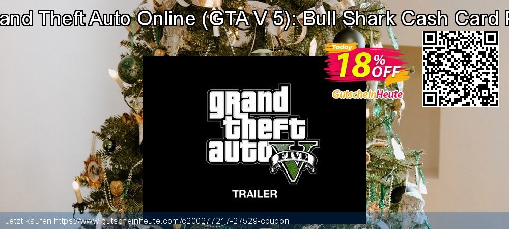 Grand Theft Auto Online - GTA V 5 : Bull Shark Cash Card PC ausschließenden Nachlass Bildschirmfoto