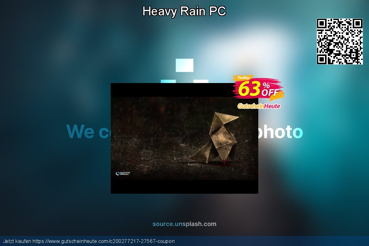 Heavy Rain PC wunderbar Verkaufsförderung Bildschirmfoto