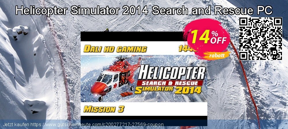 Helicopter Simulator 2014 Search and Rescue PC super Außendienst-Promotions Bildschirmfoto