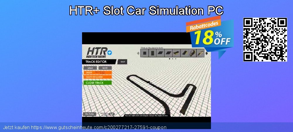 HTR+ Slot Car Simulation PC ausschließenden Sale Aktionen Bildschirmfoto