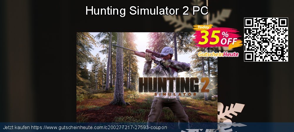 Hunting Simulator 2 PC Sonderangebote Ermäßigungen Bildschirmfoto