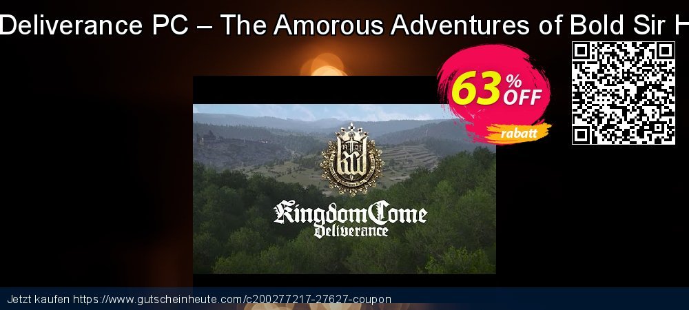 Kingdom Come Deliverance PC – The Amorous Adventures of Bold Sir Hans Capon DLC fantastisch Ermäßigungen Bildschirmfoto