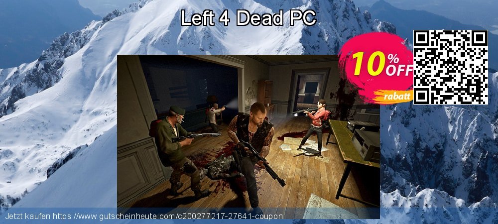 Left 4 Dead PC faszinierende Beförderung Bildschirmfoto