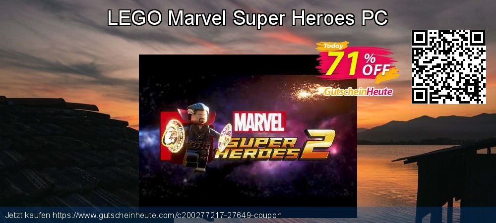 LEGO Marvel Super Heroes PC klasse Diskont Bildschirmfoto