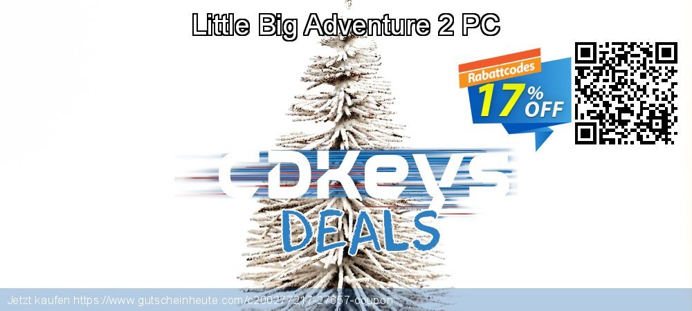 Little Big Adventure 2 PC unglaublich Förderung Bildschirmfoto