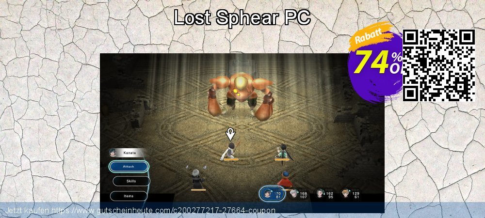 Lost Sphear PC verblüffend Promotionsangebot Bildschirmfoto