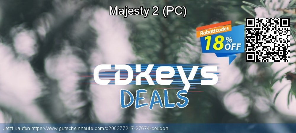 Majesty 2 - PC  umwerfende Förderung Bildschirmfoto