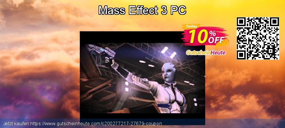 Mass Effect 3 PC spitze Preisnachlässe Bildschirmfoto