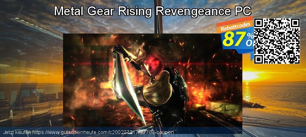 Metal Gear Rising Revengeance PC faszinierende Verkaufsförderung Bildschirmfoto