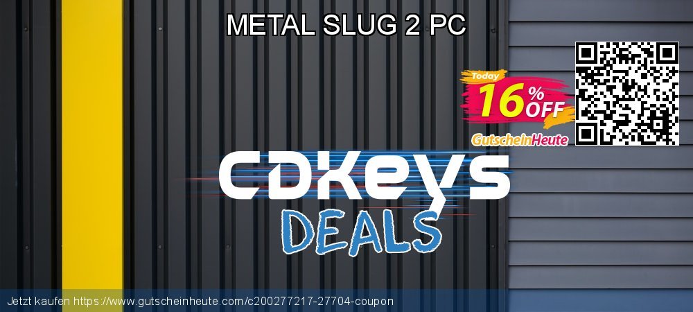 METAL SLUG 2 PC aufregenden Ausverkauf Bildschirmfoto