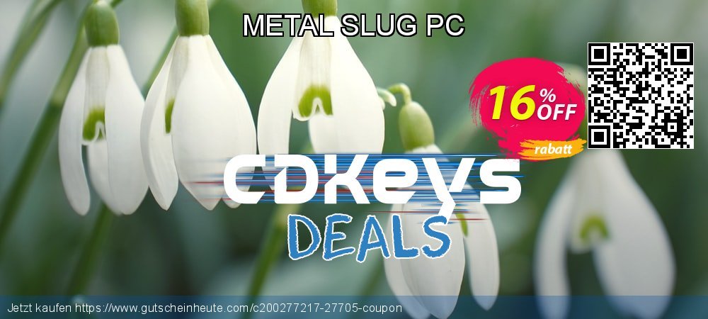 METAL SLUG PC umwerfende Außendienst-Promotions Bildschirmfoto