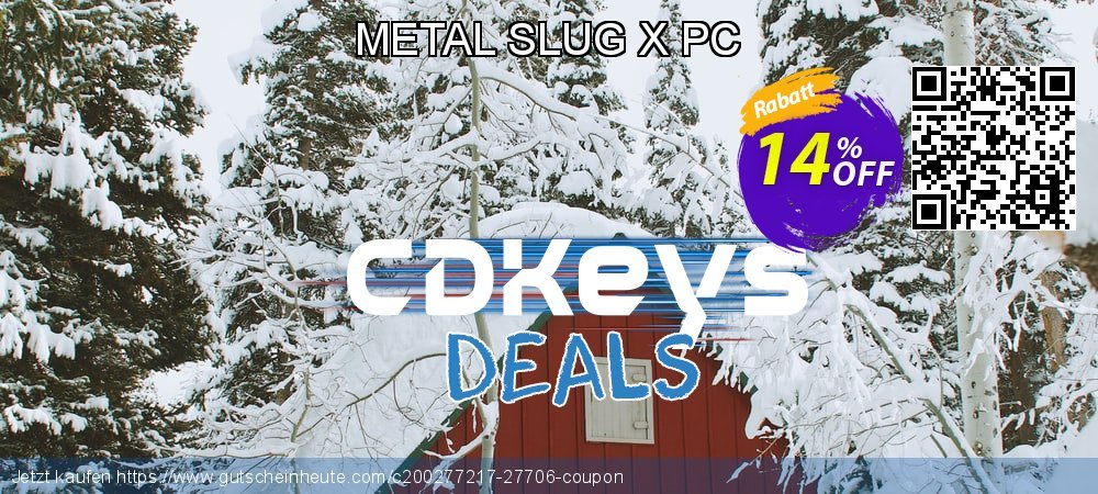 METAL SLUG X PC umwerfenden Preisreduzierung Bildschirmfoto