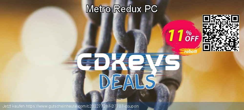 Metro Redux PC geniale Preisnachlass Bildschirmfoto