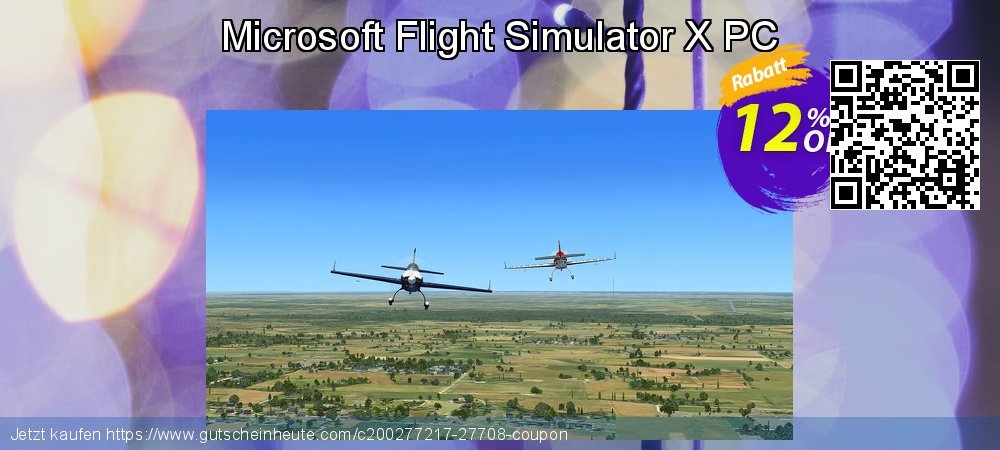 Microsoft Flight Simulator X PC aufregende Förderung Bildschirmfoto