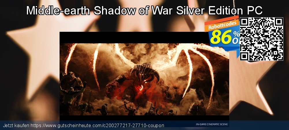 Middle-earth Shadow of War Silver Edition PC spitze Sale Aktionen Bildschirmfoto
