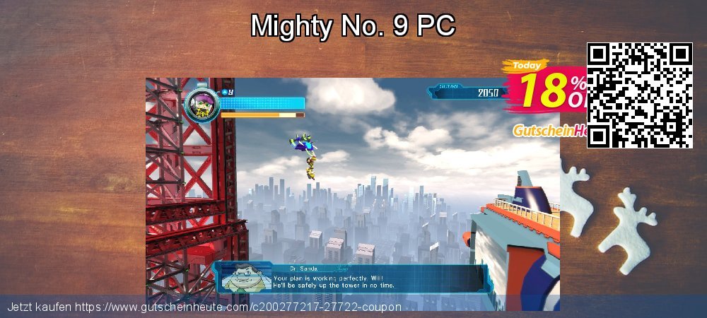 Mighty No. 9 PC wunderbar Außendienst-Promotions Bildschirmfoto