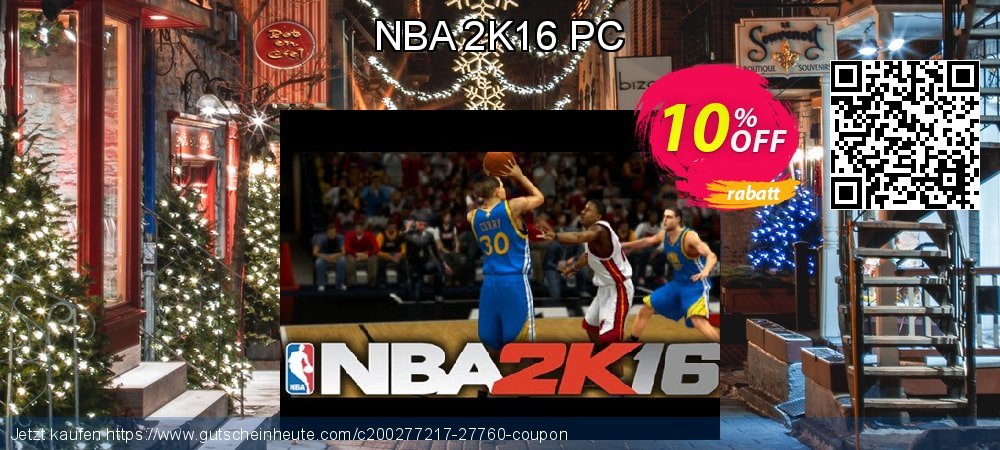 NBA 2K16 PC formidable Beförderung Bildschirmfoto