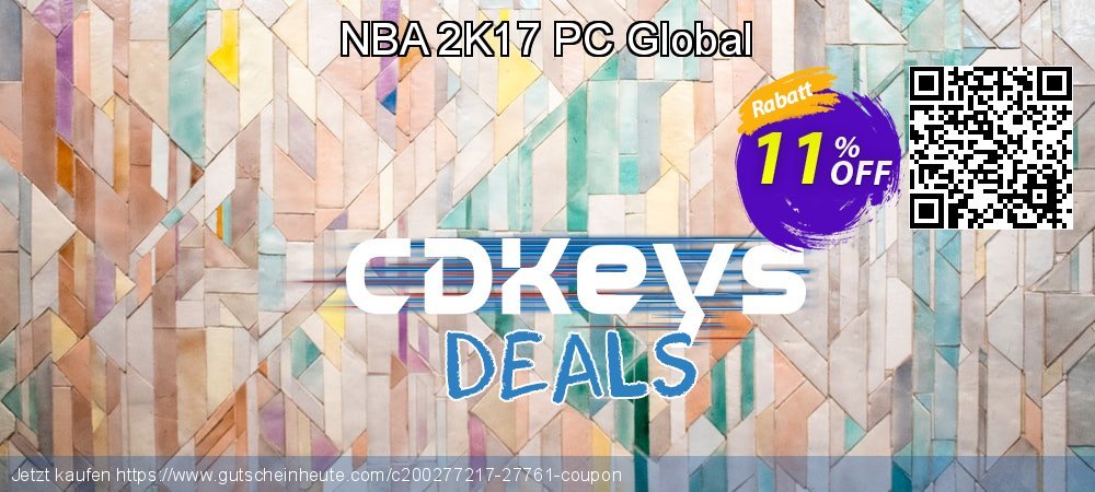 NBA 2K17 PC Global verwunderlich Sale Aktionen Bildschirmfoto