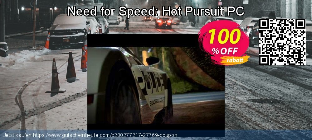 Need for Speed: Hot Pursuit PC geniale Ermäßigung Bildschirmfoto