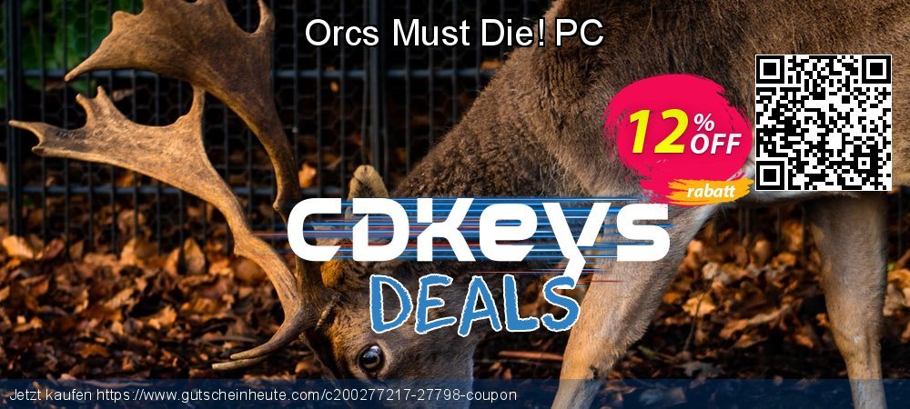Orcs Must Die! PC umwerfende Preisnachlässe Bildschirmfoto