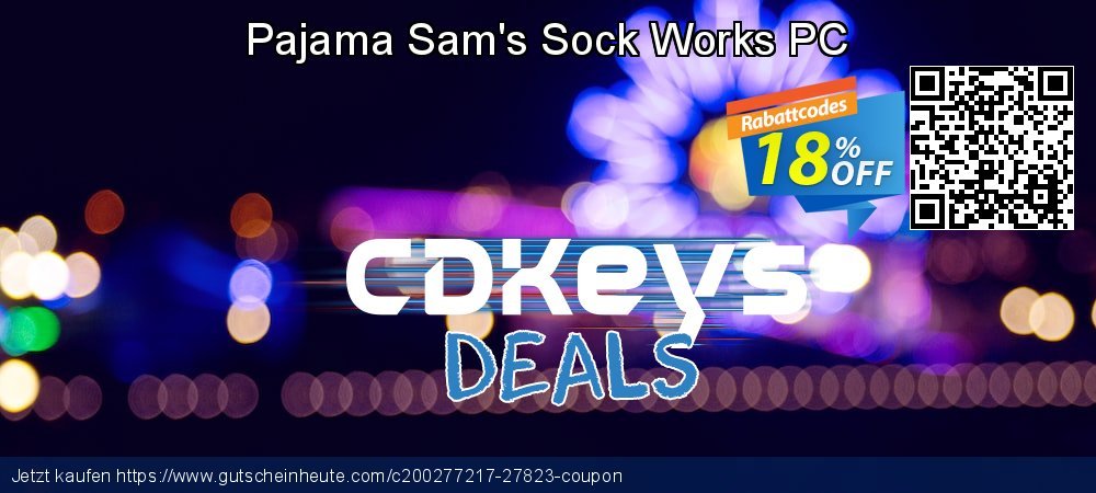 Pajama Sam's Sock Works PC verwunderlich Ausverkauf Bildschirmfoto