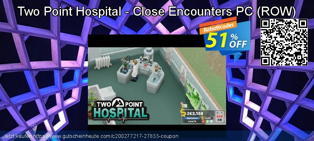 Two Point Hospital - Close Encounters PC - ROW  genial Angebote Bildschirmfoto