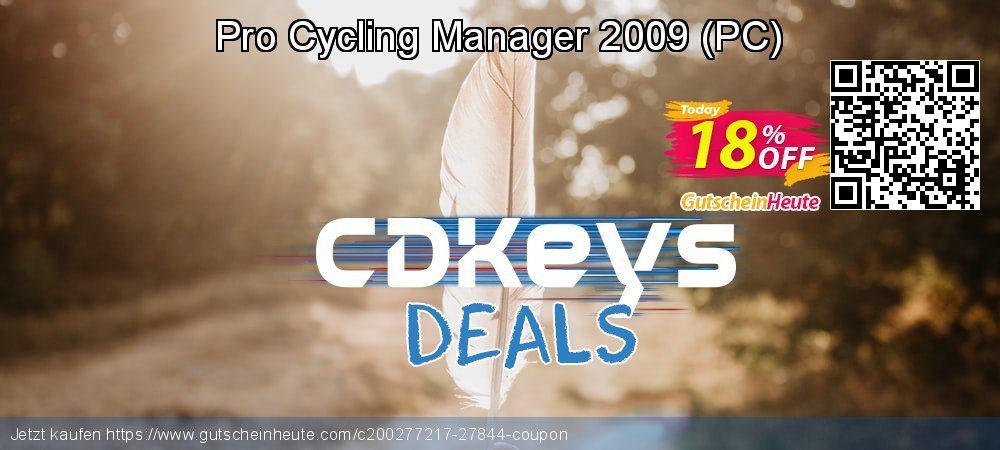 Pro Cycling Manager 2009 - PC  fantastisch Förderung Bildschirmfoto
