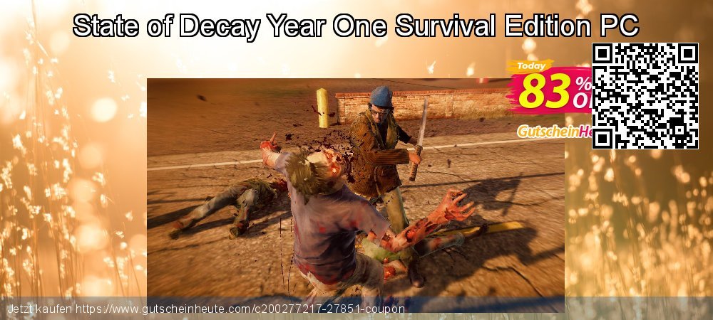 State of Decay Year One Survival Edition PC wundervoll Promotionsangebot Bildschirmfoto