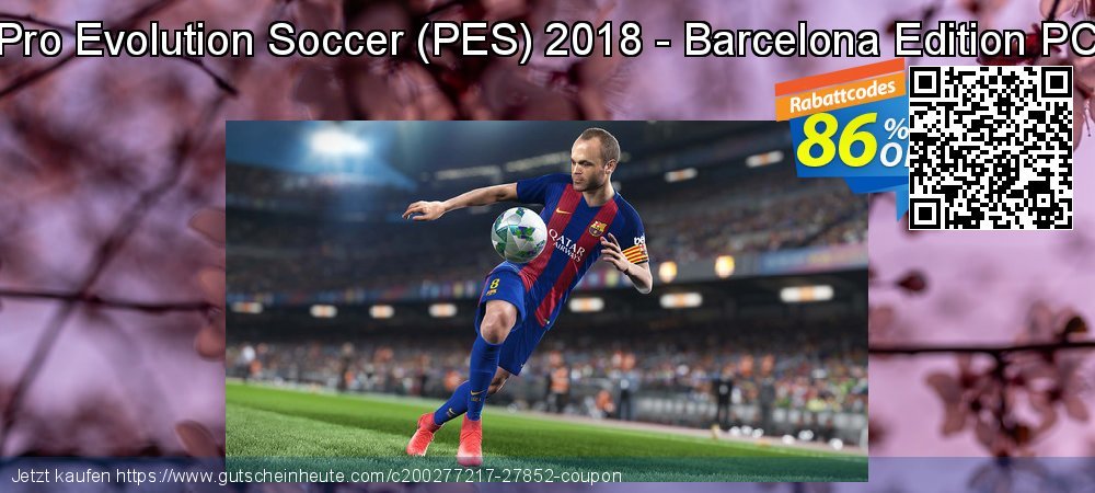 Pro Evolution Soccer - PES 2018 - Barcelona Edition PC überraschend Nachlass Bildschirmfoto