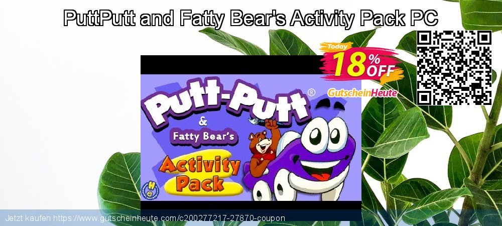 PuttPutt and Fatty Bear's Activity Pack PC ausschließenden Diskont Bildschirmfoto