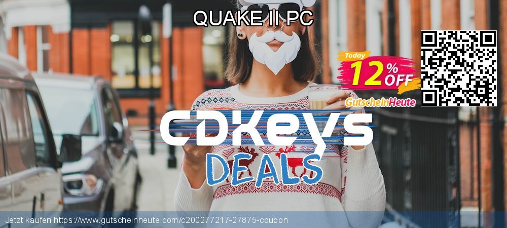 QUAKE II PC fantastisch Außendienst-Promotions Bildschirmfoto