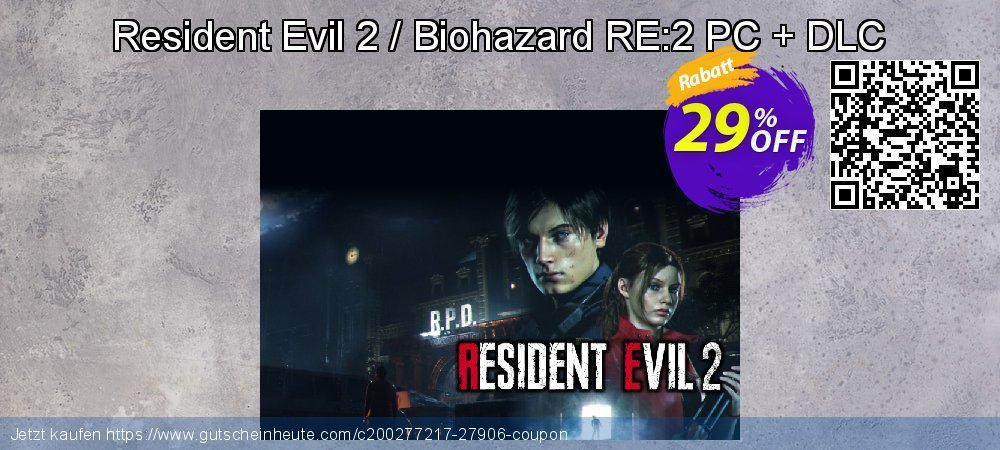 Resident Evil 2 / Biohazard RE:2 PC + DLC fantastisch Disagio Bildschirmfoto