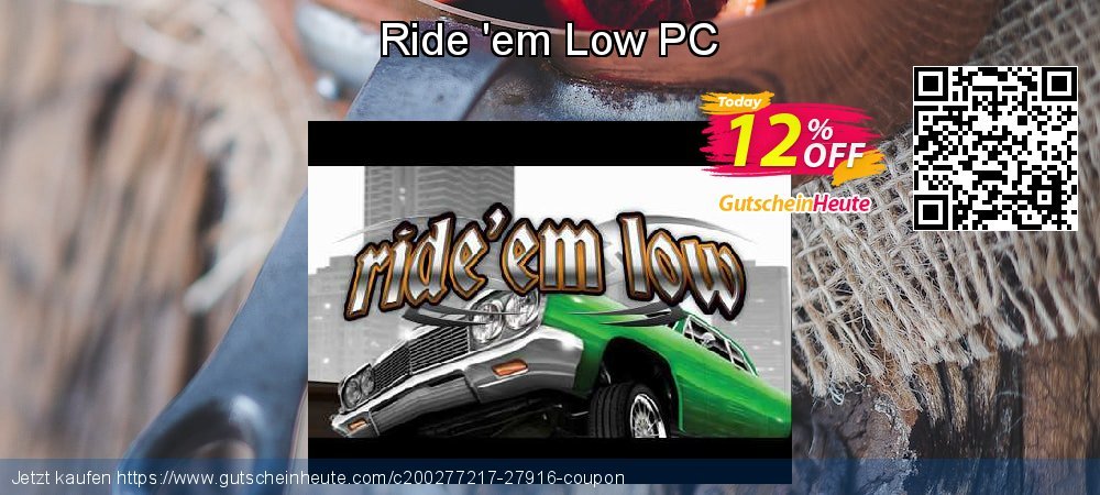 Ride 'em Low PC verwunderlich Ermäßigungen Bildschirmfoto