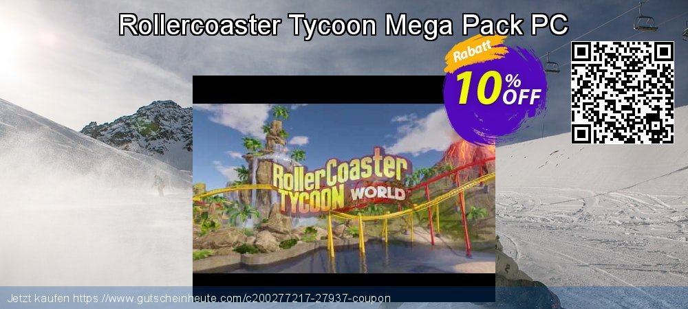 Rollercoaster Tycoon Mega Pack PC fantastisch Nachlass Bildschirmfoto