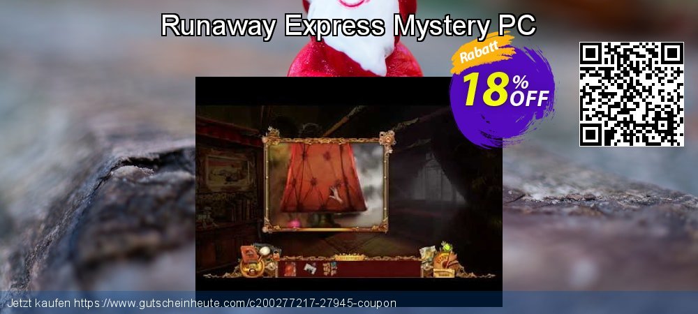 Runaway Express Mystery PC überraschend Preisnachlass Bildschirmfoto