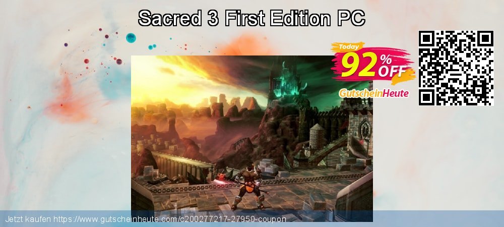 Sacred 3 First Edition PC beeindruckend Ermäßigungen Bildschirmfoto