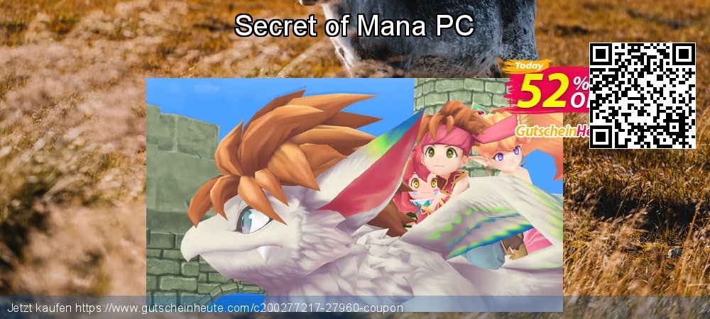 Secret of Mana PC exklusiv Außendienst-Promotions Bildschirmfoto