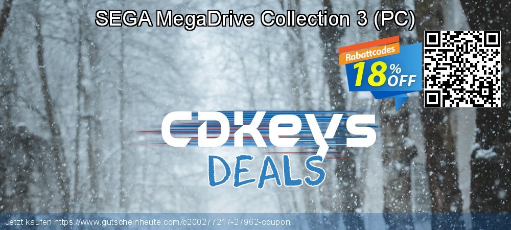 SEGA MegaDrive Collection 3 - PC  ausschließlich Preisnachlass Bildschirmfoto