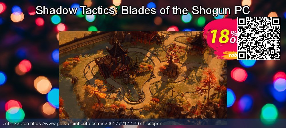 Shadow Tactics: Blades of the Shogun PC atemberaubend Nachlass Bildschirmfoto