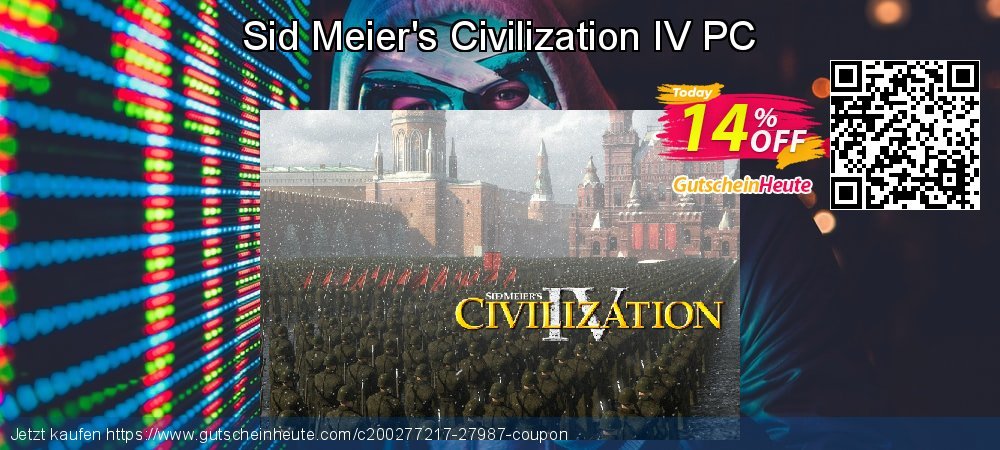 Sid Meier's Civilization IV PC aufregende Promotionsangebot Bildschirmfoto
