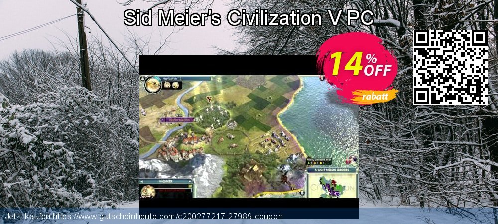 Sid Meier's Civilization V PC spitze Diskont Bildschirmfoto