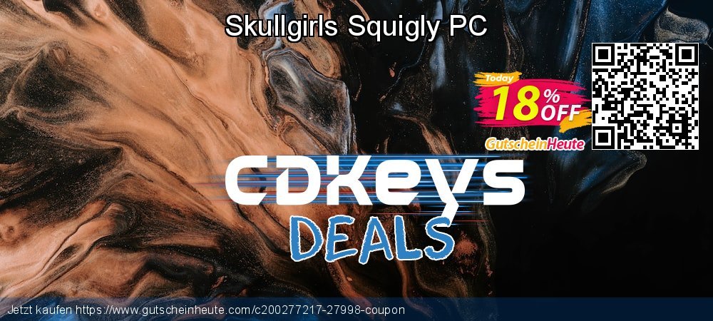 Skullgirls Squigly PC unglaublich Beförderung Bildschirmfoto