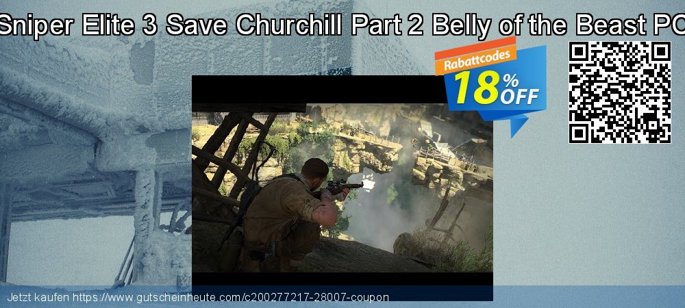 Sniper Elite 3 Save Churchill Part 2 Belly of the Beast PC überraschend Ermäßigung Bildschirmfoto