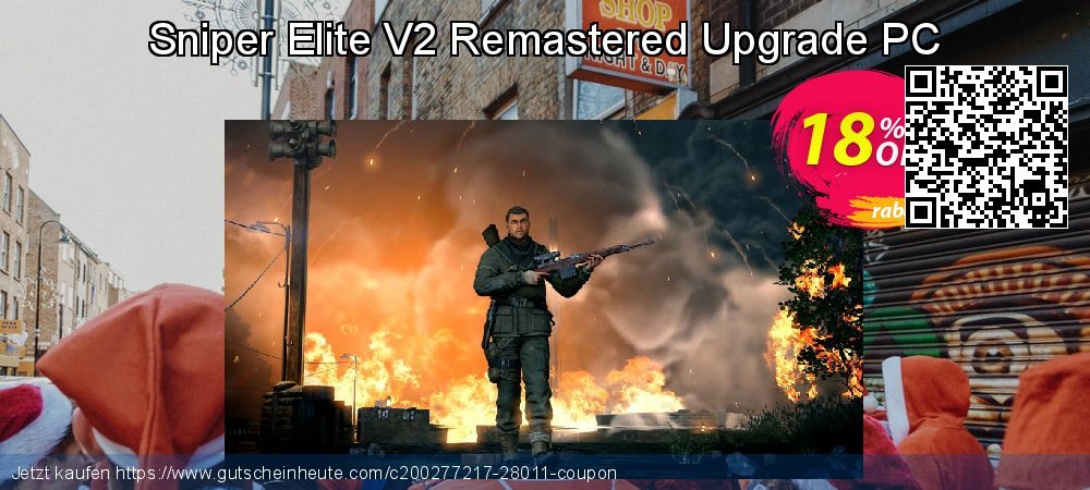 Sniper Elite V2 Remastered Upgrade PC Exzellent Außendienst-Promotions Bildschirmfoto