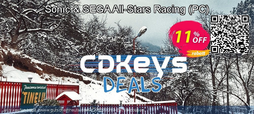 Sonic & SEGA All-Stars Racing - PC  genial Preisnachlässe Bildschirmfoto