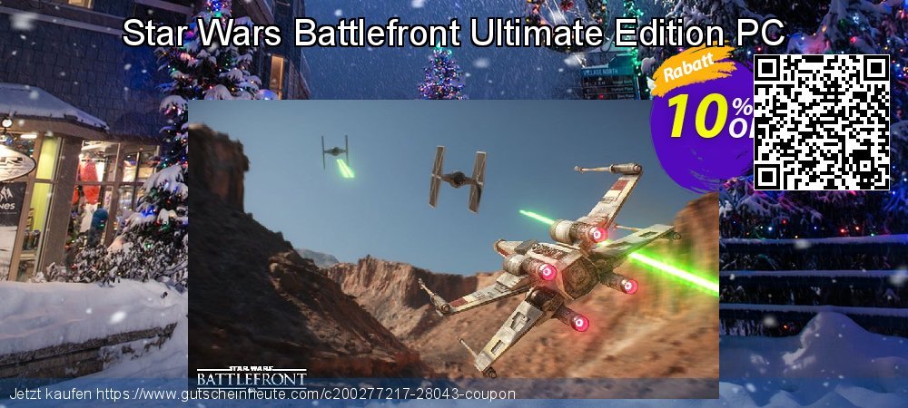 Star Wars Battlefront Ultimate Edition PC beeindruckend Verkaufsförderung Bildschirmfoto