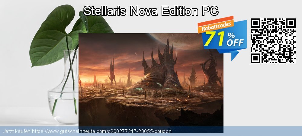 Stellaris Nova Edition PC ausschließlich Promotionsangebot Bildschirmfoto